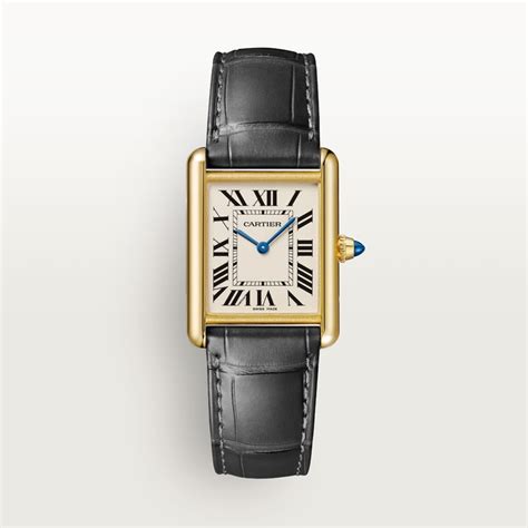 cartier 81|cartier leather tank watch.